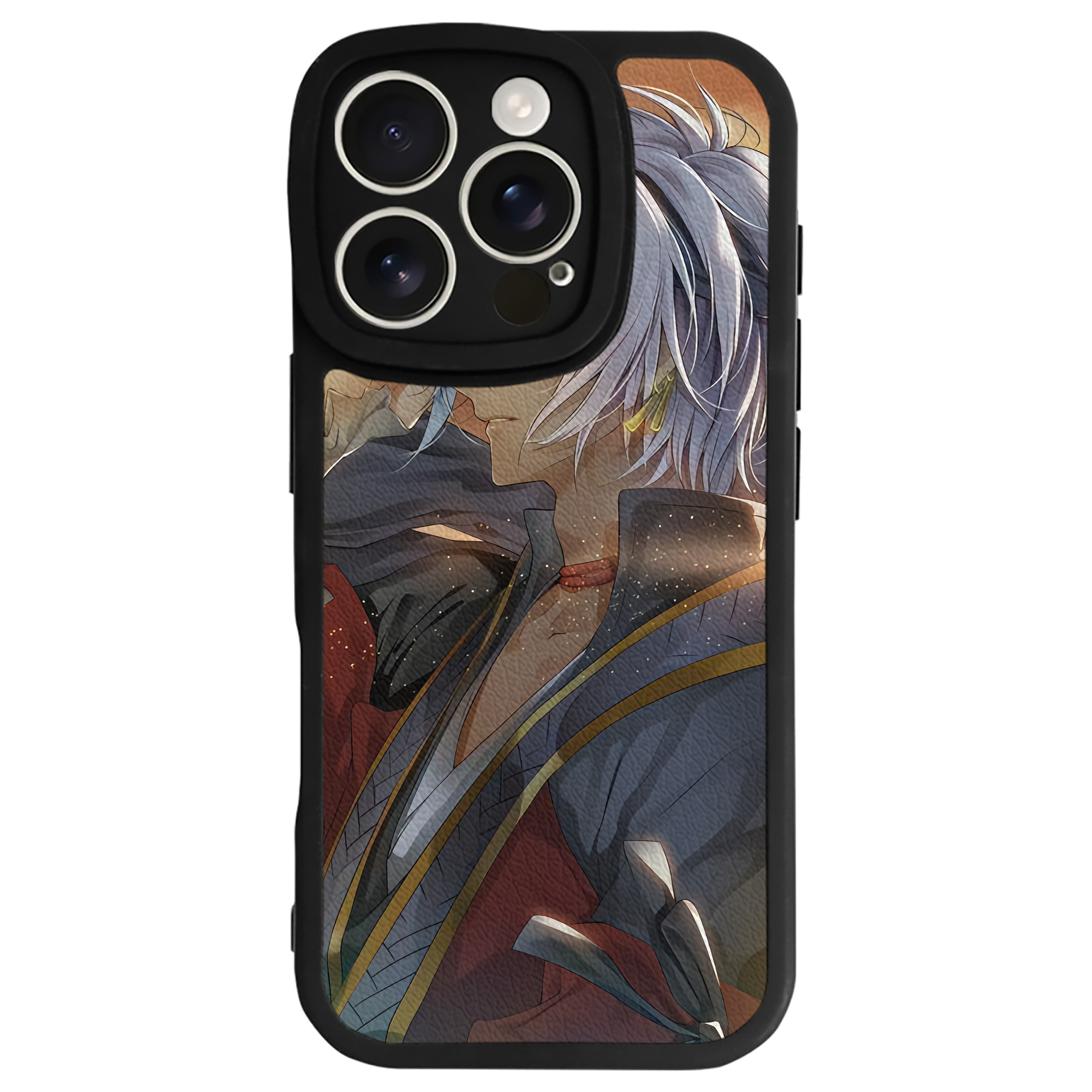 （画像用） 刀剣乱舞 Touken Ranbu 【iPhone 16シリーズ対応】シリコンスマホケース（レザー調） 材質：シリコン